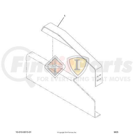 3557579C1 by NAVISTAR - RAMP 5TH WHEEL