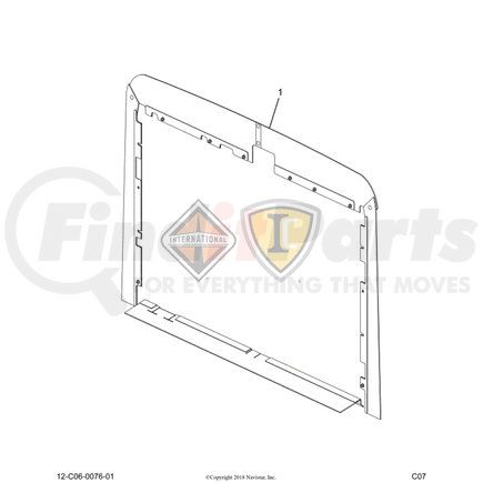 2594969C91 by NAVISTAR - RADIATOR ASSEMBLIES (Surplus Inventory - Subject to Availability)