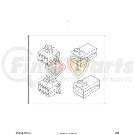 3674213C91 by NAVISTAR - Sleeper Wiring Harness