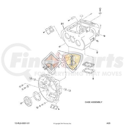 FULX8448 by NAVISTAR - INTERNATIONAL SCREW 1/4-20X1-1/