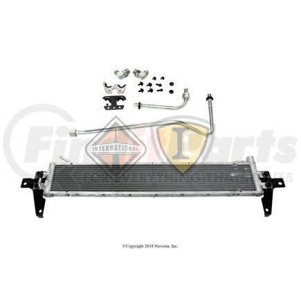 2593337C91 by NAVISTAR - Fuel Cooler Mounting Hardware