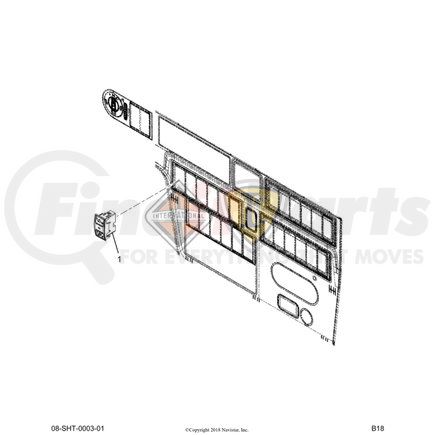 3766088C1 by NAVISTAR - SWITCH, ELECTRONI