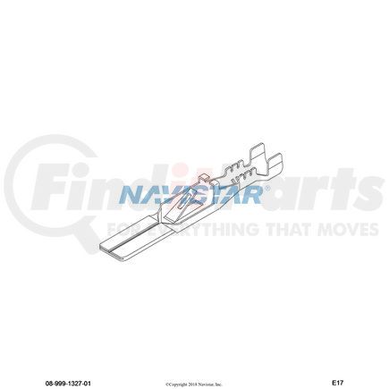 1661229C1 by NAVISTAR - Electric Terminal Pin