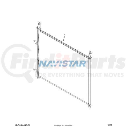 2596349C91 by NAVISTAR - INTERNATIONAL MM CONDENSER FEAT