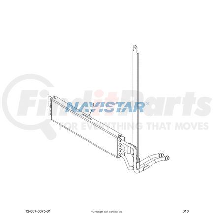 2603229C91 by NAVISTAR - INTERNATIONAL MM RADIATOR COOLE