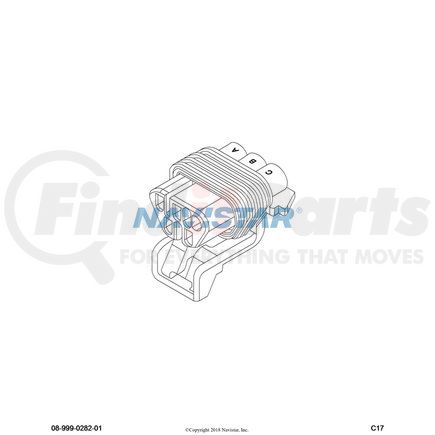 3522251C1 by NAVISTAR - Electrical Connectors