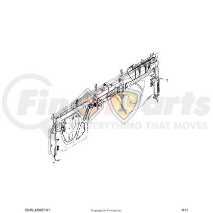 6101930C91 by NAVISTAR - Sleeper Wiring Harness