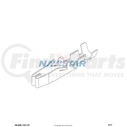 1666118C1 by NAVISTAR - Electric Terminal Pin