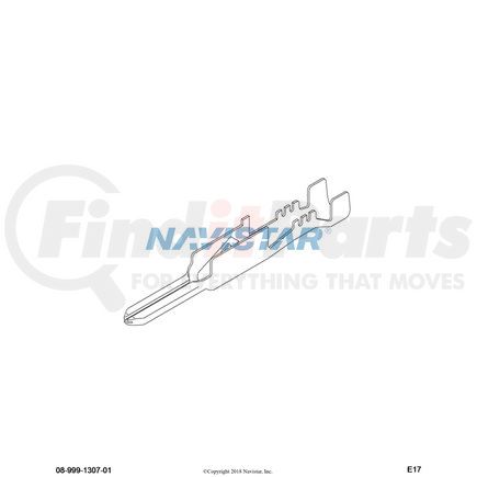 1661262C1 by NAVISTAR - Electric Terminal Pin