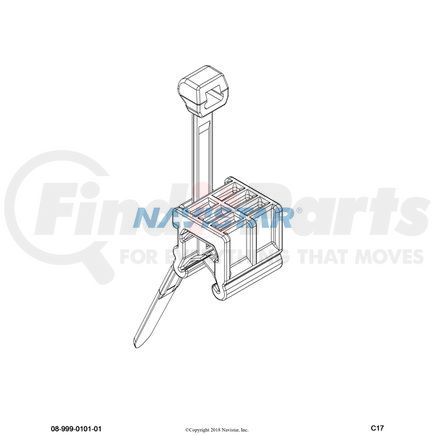 3687066C1 by NAVISTAR - INTERNATIONAL STRAP SAFETY  STR