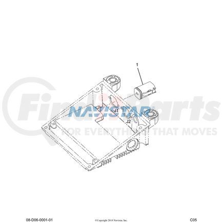 3559775C1 by NAVISTAR - INTERNATIONAL RESISTOR ELECT*TERMINATING RES