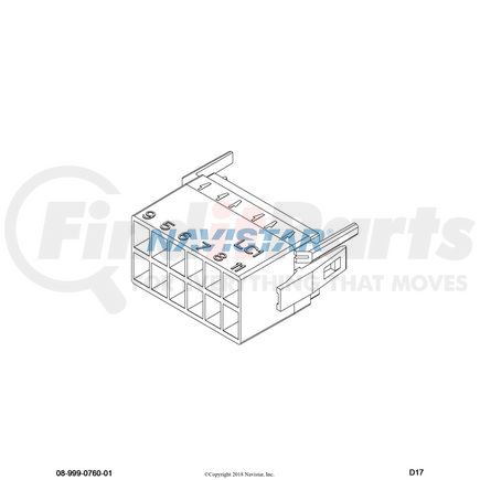 3928059C1 by NAVISTAR - Electrical Connectors