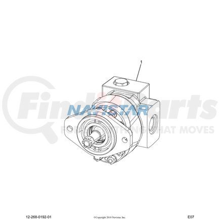 2595543C91 by NAVISTAR - INTERNATIONAL KIT O-RING FAN DRIVE MOTOR