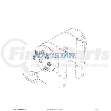 3803567C91 by NAVISTAR - INTERNATIONAL VALVE AUTO TNK DR