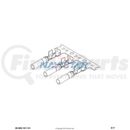 3841700C1 by NAVISTAR - Electric Terminal Pin