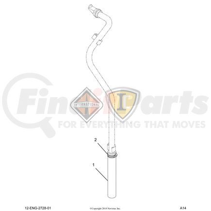 1841197C91 by NAVISTAR - INTERNATIONAL PACKAGE BREATHER