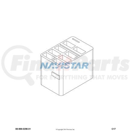 3530564C1 by NAVISTAR - Body Wiring Harness Connector