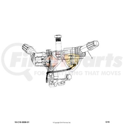 2518036C1 by NAVISTAR - Transmission Control Module - For Navistar/International