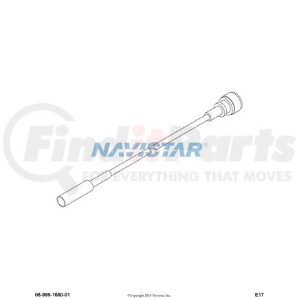 3609993C91 by NAVISTAR - INTERNATIONAL CABLE CB FEMALE M