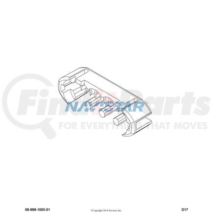 3535483C1 by NAVISTAR - INTERNATIONAL LOCK CONNECTOR BODY*PACKARD 28