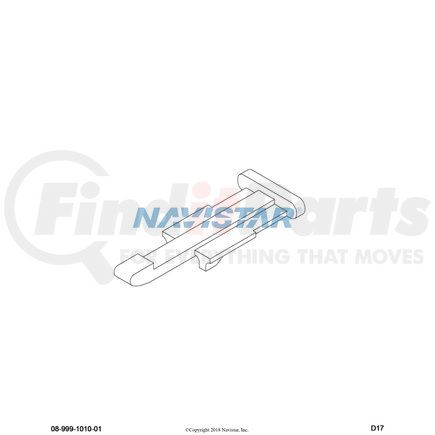 3536093C1 by NAVISTAR - INTERNATIONAL LOCK CONN BODY*LOCK-SEC (RED)