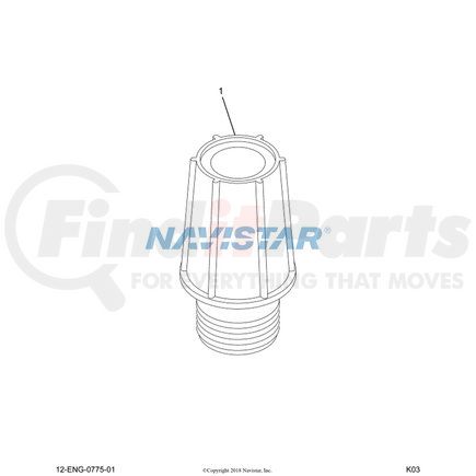 1818516C1 by NAVISTAR - INTERNATIONAL BOWL PRESCREEN