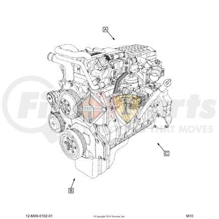 1875838C91 by NAVISTAR - INTERNATIONAL SENSOR ASSY INTAK