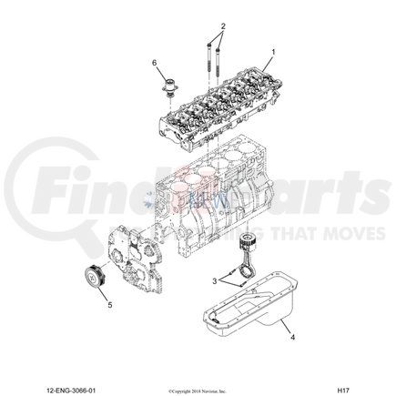 5011181R91 by NAVISTAR - KT OVRHL,OVHL KIT