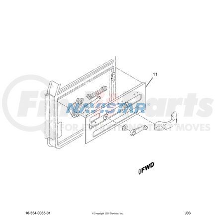 508332C1 by NAVISTAR - INTERNATIONAL FERRULE LOCK