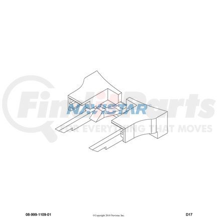 3610532C1 by NAVISTAR - INTERNATIONAL LOCK CONNECTOR BODY  PACKARD G