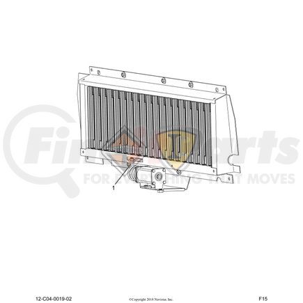 2511538C1 by NAVISTAR - Stud