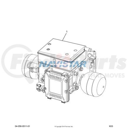 934309R1 by NAVISTAR - INTERNATIONAL WASHER 8MM HELICAL SPR LOCK