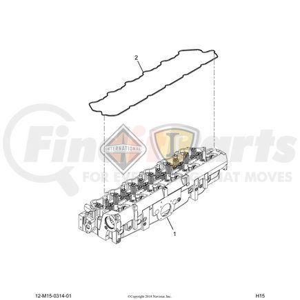 5010856R92 by NAVISTAR - KT HEAD,KIT, REMA