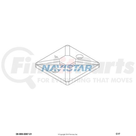 3551849C1 by NAVISTAR - INTERNATIONAL ANCHOR CLAMP