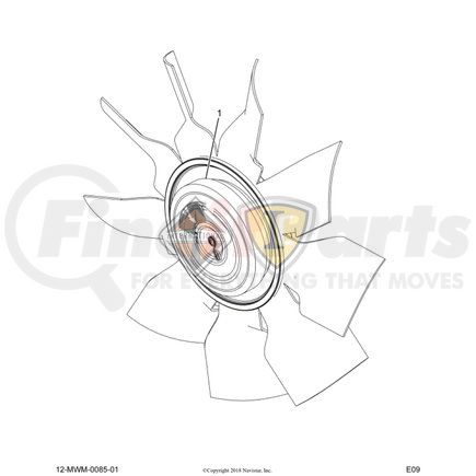 6083794C91 by NAVISTAR - KYSOR HEAVY DUTY (Surplus Inventory - Subject to Availability)