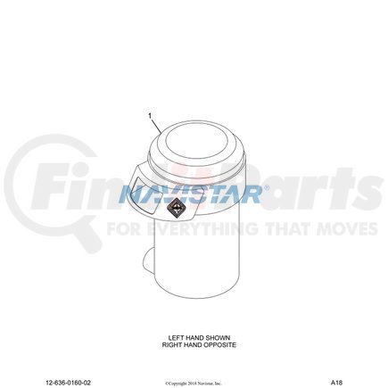 2599273C92 by NAVISTAR - Navistar KIT FILTER ELEMENTS LEFT HAND- RIGHT HAND