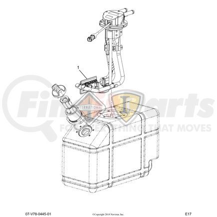 2514282C91 by NAVISTAR - Diesel Particulate Filter (DPF)