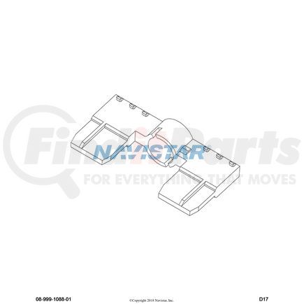 3598919C1 by NAVISTAR - INTERNATIONAL LOCK CONNCTR BODY CENTER SPACR