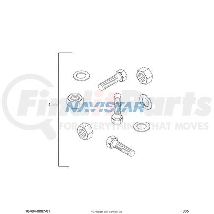 557410C1 by NAVISTAR - INTERNATIONAL WASHER FLAT SPECIAL