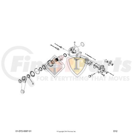 2604369C1 by NAVISTAR - BOOT EXTENDED SHA