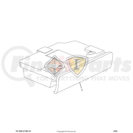 6056036C1 by NAVISTAR - GROUP 16 STRUCTURAL PARTS (Surplus Inventory - Subject to Availability)