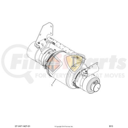 2604427C91 by NAVISTAR - Exhaust After-Treatment Devices Assembly - For Navistar International