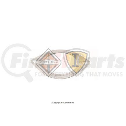 1838021C1 by NAVISTAR - INTERNATIONAL GASKET TURBO EXHAUST INLET