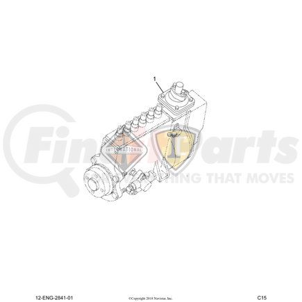 691083C1 by NAVISTAR - Radiator Shield