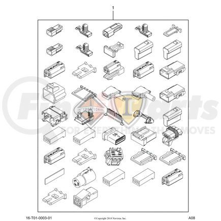 3825579C91 by NAVISTAR - Sleeper Wiring Harness