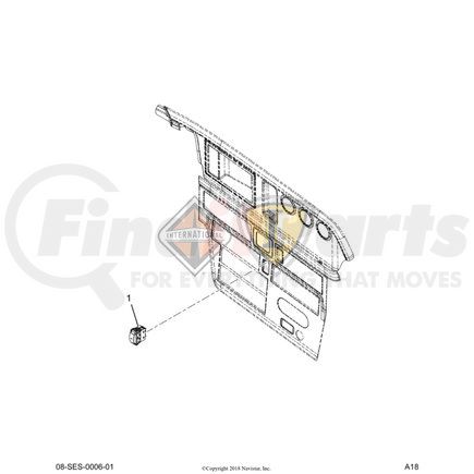 3766658C1 by NAVISTAR - SWITCH, ELECTRONI