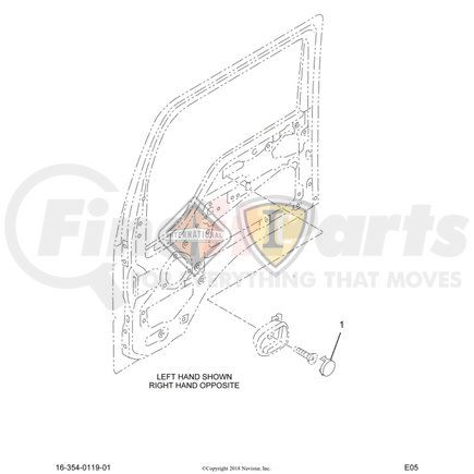 6056115C1 by NAVISTAR - CAP