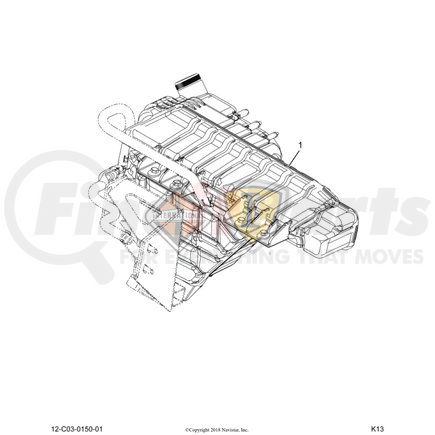 2612489C92 by NAVISTAR - INTERNATIONAL TANK,SURGE TANK M