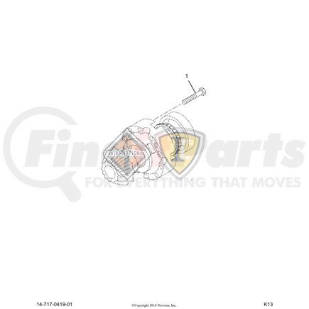 2613379C1 by NAVISTAR - INTERNATIONAL BOLT,DIFF CASE 20K