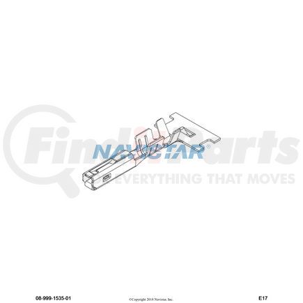 3686946C1 by NAVISTAR - Electric Terminal Pin